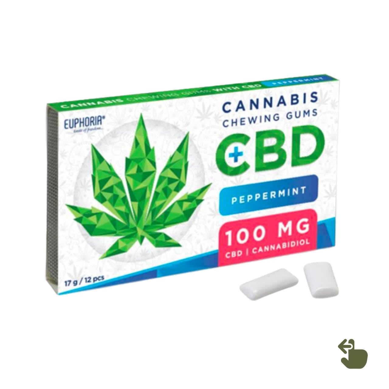 CBDガム］CBD100mg/12個 - EUPHORIA（ユーフォリア）｜CBD Library - 日本最大級のCBDオイル専門のセレクトショップ