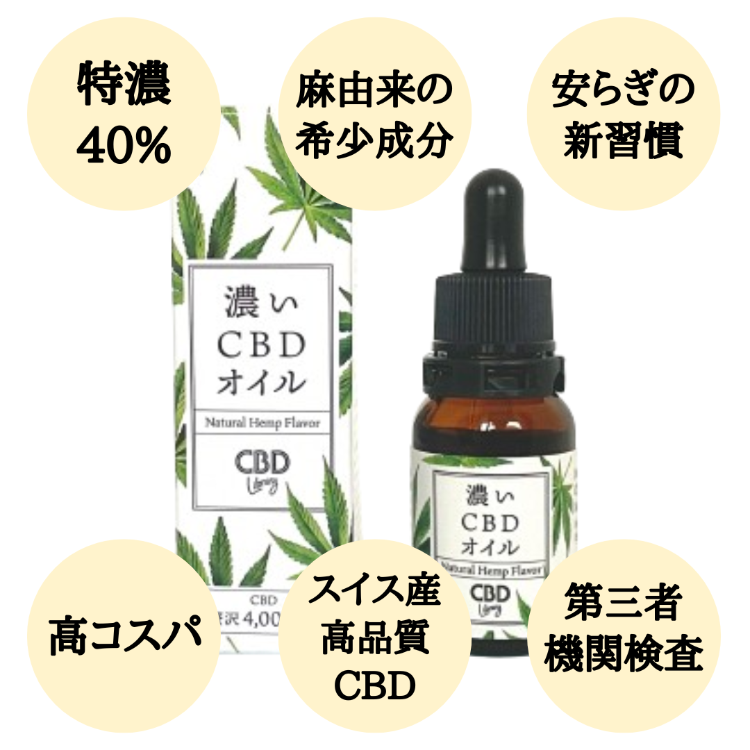 [Potent CBD Oil] 4000mg/40% CBD | For a Restored Morning