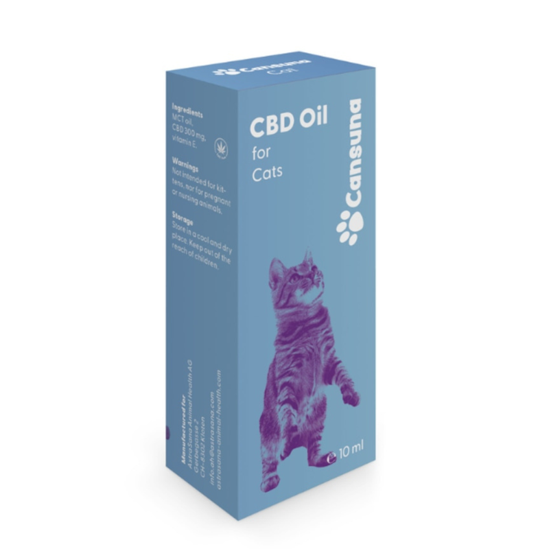 ［猫用CBDオイル］CBD300mg/10ml｜スイス産・獣医師監修開発 - Cansuna