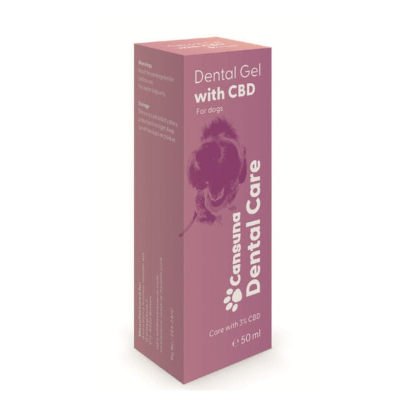 ［ペット用CBDデンタルジェル］CBD1,500mg/50ml｜スイス産・獣医師監修開発 - Cansuna