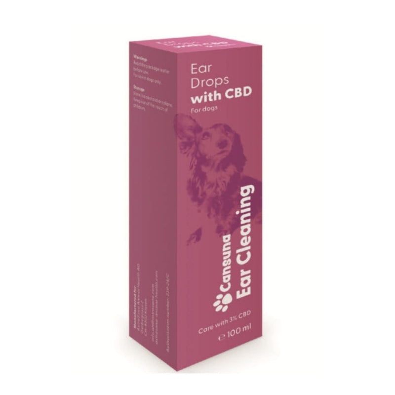 ［ペット用CBDイヤードロップ］CBD3,000mg/100ml｜犬の耳ケア - Cansuna