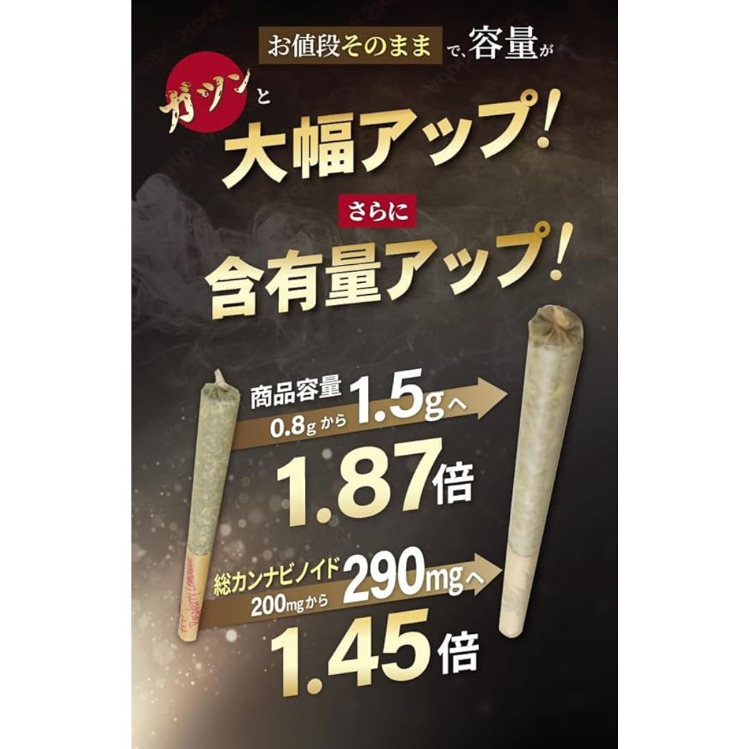 [CBN Joint] CBN 650 mg, CBD 50 mg, CBG 50 mg / 5 joints | OG Kush – Skew