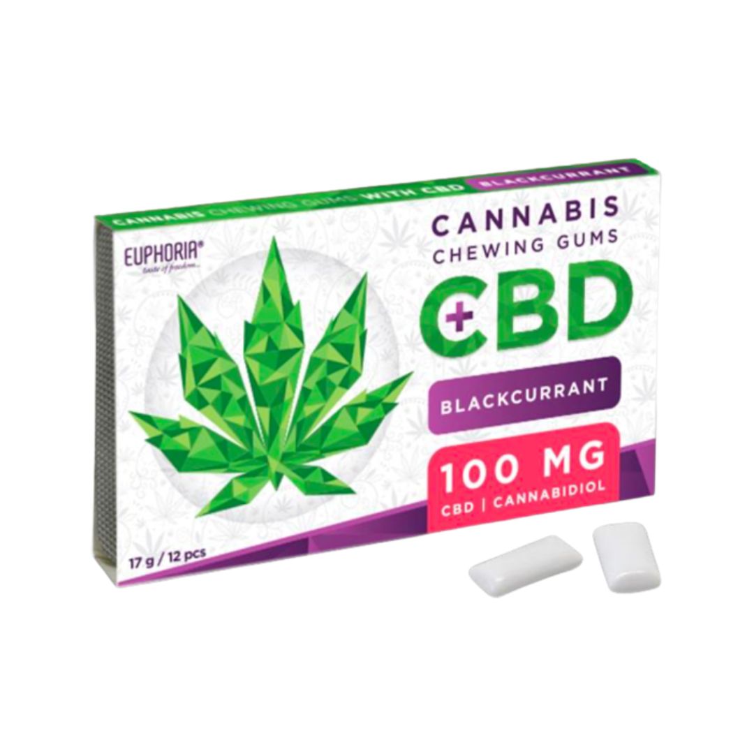 ［CBDガム］CBD100mg/12個 - EUPHORIA（ユーフォリア）