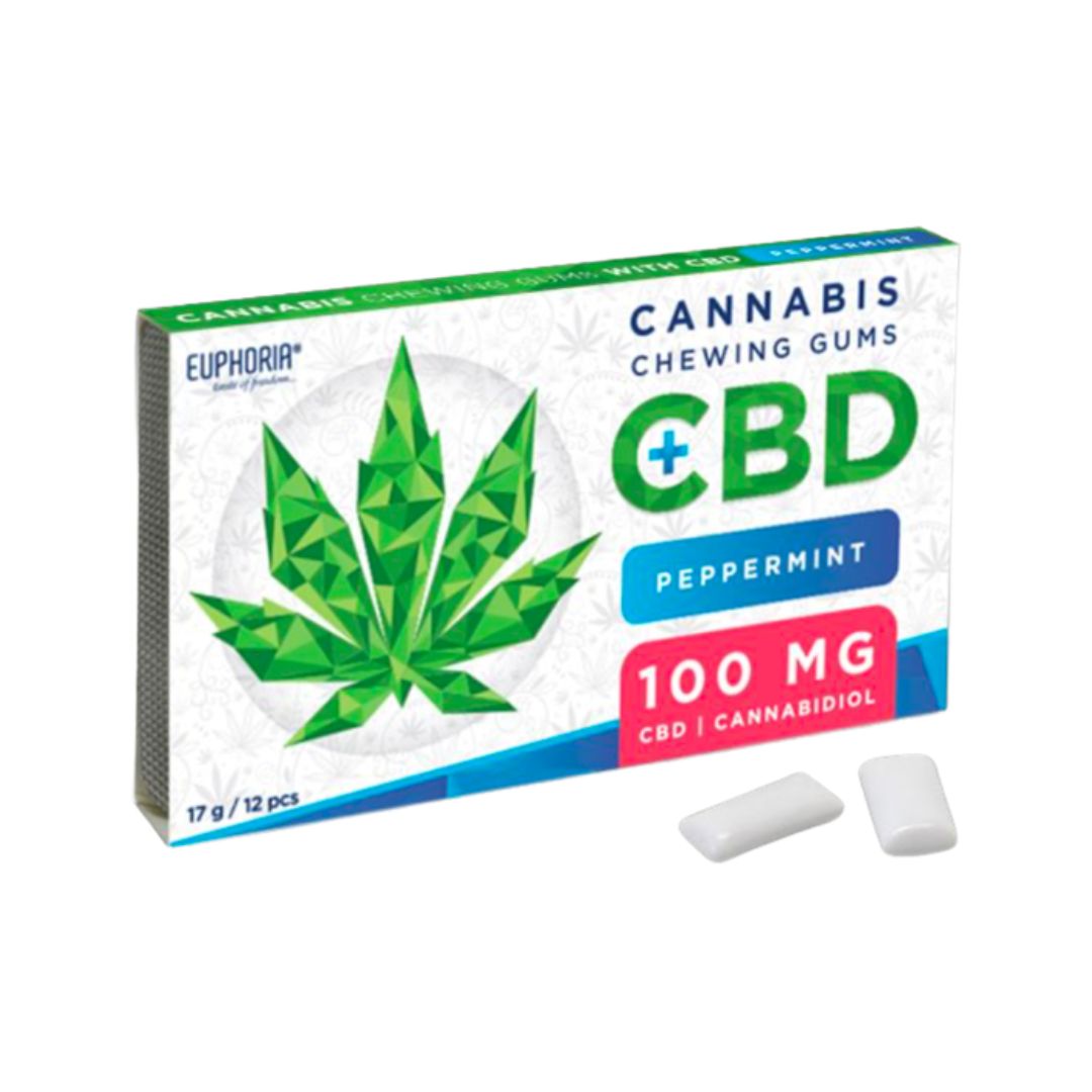［CBDガム］CBD100mg/12個 - EUPHORIA（ユーフォリア）