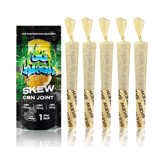 ［CBNジョイント］CBN650mg,CBD50mg,CBG50mg/5本｜OG KUSH - skew（スキュー）