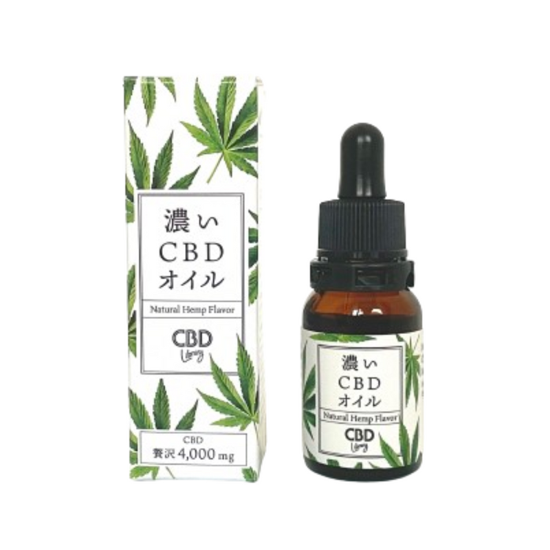［濃いCBDオイル］CBD4000mg/40%｜満たされた翌朝へ