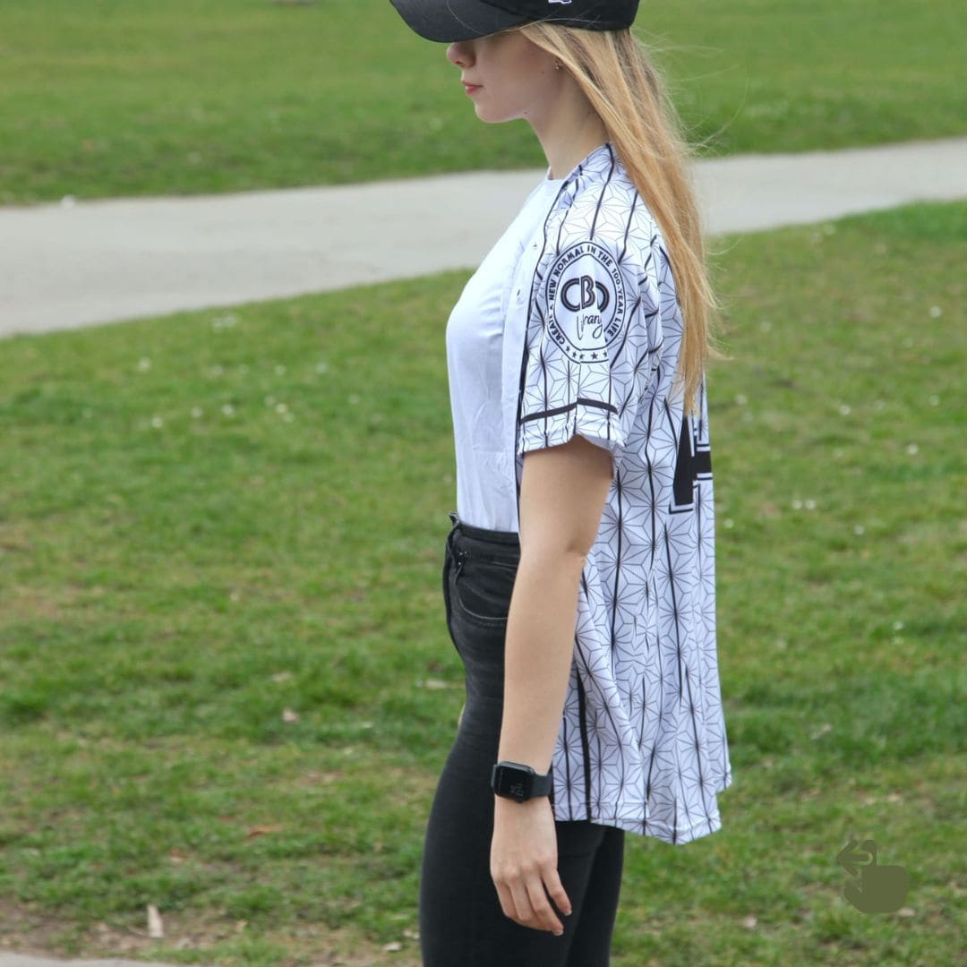Baseball shirt | Cool (hemp leaf pattern) - Men's/Women's
